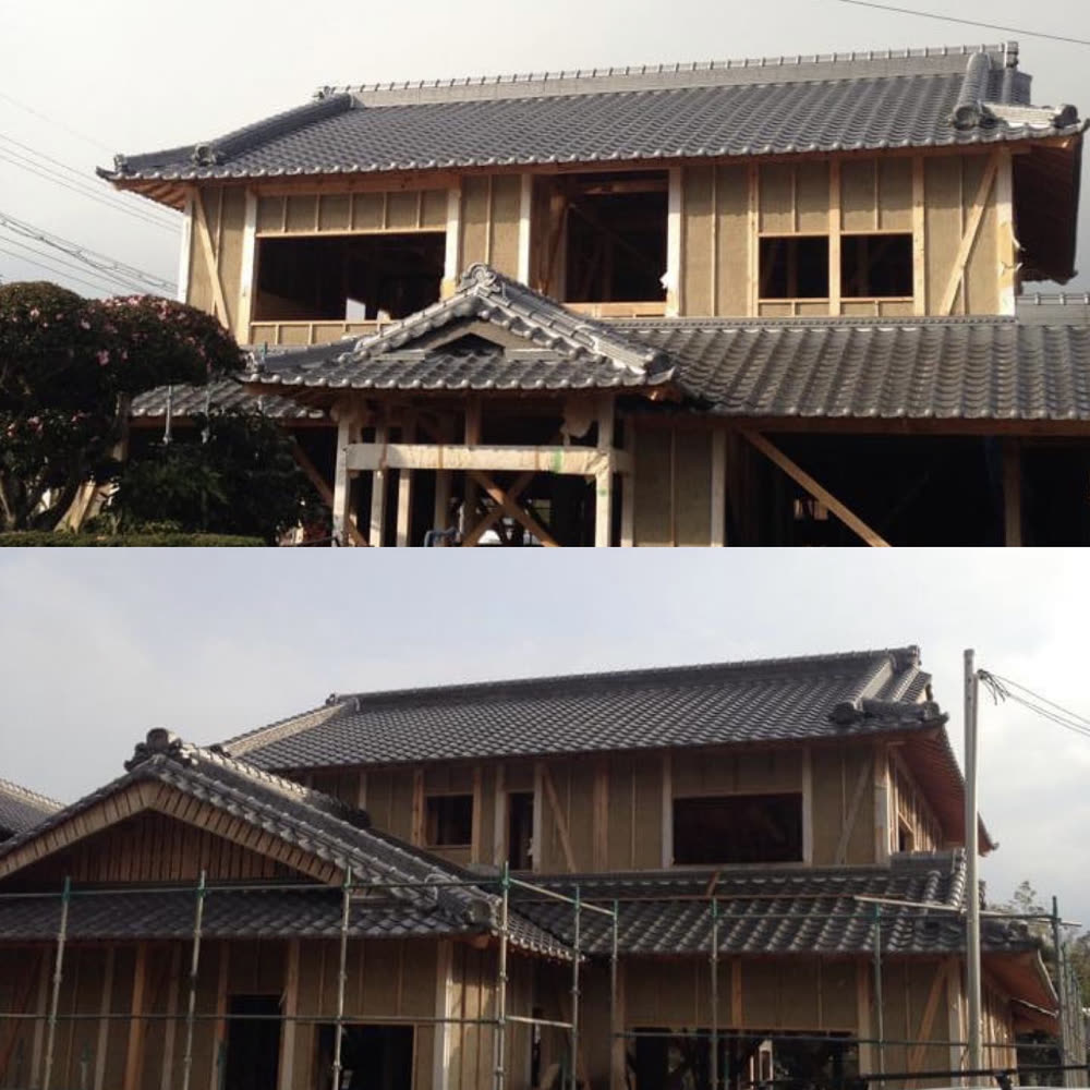 某施主様邸 新築屋根工事 80坪｜新築の屋根・瓦工事